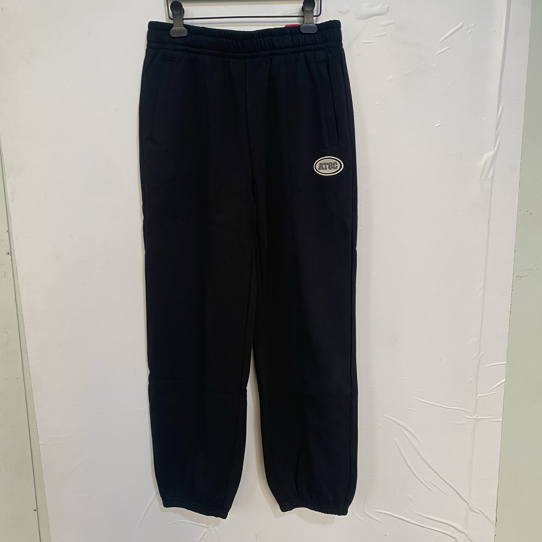 安踏女裤针织运动长裤加绒保暖宽松舒适束口小脚卫裤162348304