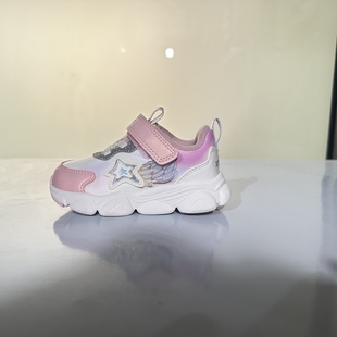 特步正品儿童幼童女款春秋季日常出行潮流百搭运动鞋677414612002