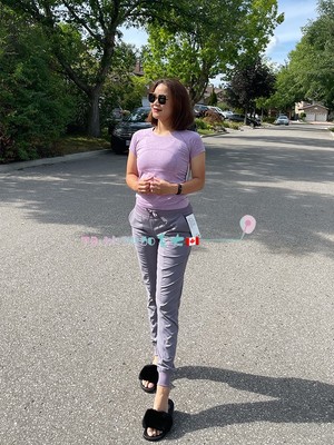 加拿大露露Dance Studio Jogger运动休闲舒适萝卜裤女款长裤