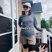 男女同款 LS透气休闲打底长袖 Form 现货加拿大露露Fresh