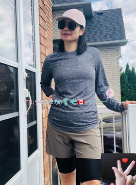 现货加拿大露露Fresh Form LS透气休闲打底长袖 男女同款