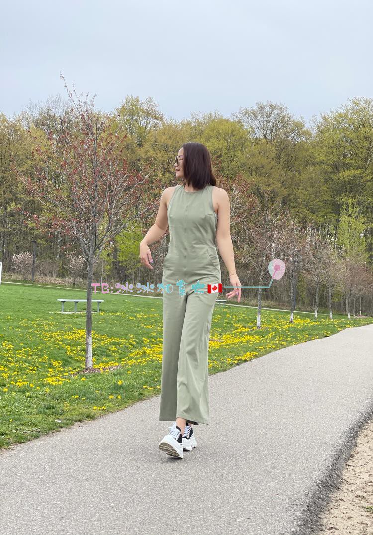 lululemon Pocketed Wide Leg Jumpsuit 时尚休闲连体阔脚裤显瘦