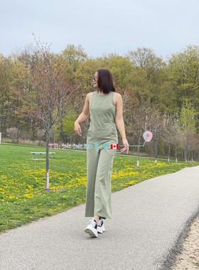lululemon Pocketed Wide Leg Jumpsuit 时尚休闲连体阔脚裤显瘦
