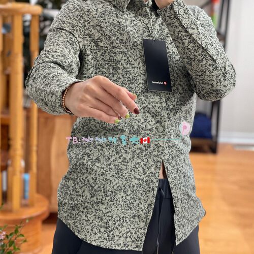特加拿大露露Commission LS Shirt 男款透气商务长袖衬衣