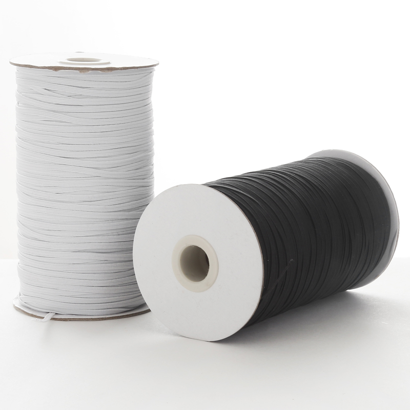 黑色松紧带宽弹力绳橡筋细白色腰带裤头皮筋裤子衣用宝宝服装辅料