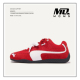 子女潮鞋 运动休闲鞋 男女款 MQMS甜酷系列复古潮流赛车鞋 红色德训鞋