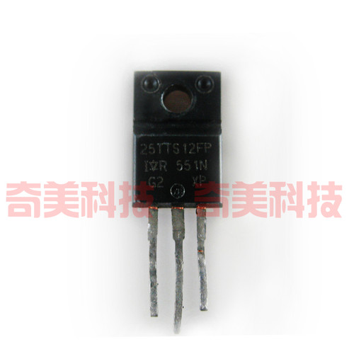 【原装拆机】25TTS12FP 塑封 单向可控硅 25A 1200V TO-220F封装