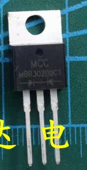 【全新原装】MBR30200CT 铁头 肖特基整流管 200V 30A TO-220封装