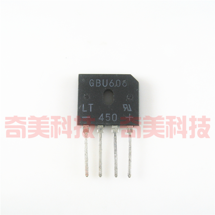 【全新原装】GBU606 充电器充电瓶整流桥堆 排桥 6A 600V 扁桥