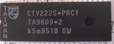 【原装拆机】电视机芯片 CTV222S.PRC1 微处理器 彩电IC集成电路