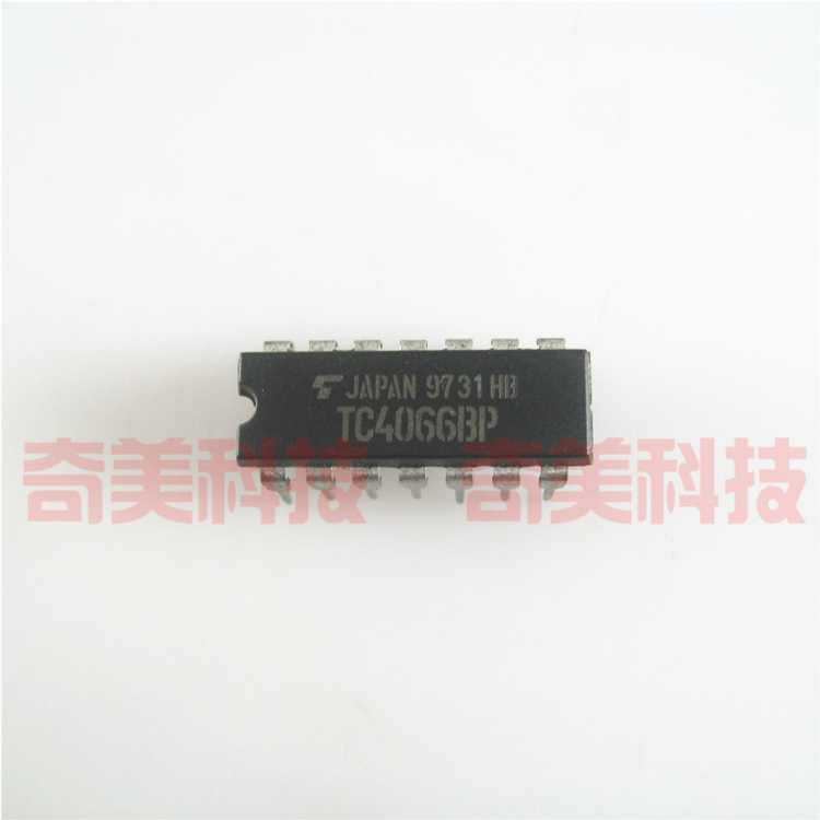【全新原装】TC4066BP TC4066 直插14脚 四路模拟开关IC芯片 DIP