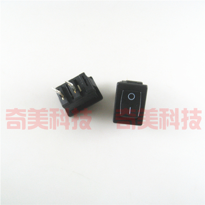 【全新】电源船型开关 2档2脚翘板按钮 16A 250V 面板尺寸21X15MM
