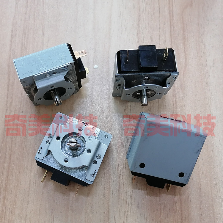 包邮电压力锅电烤箱微波炉机械式定时器15分钟圆轴计时开关不带铃