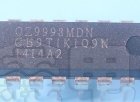 【全新原装】OZ9998MDN 0Z9998MDN 直插16脚 液晶背光IC芯片 DIP