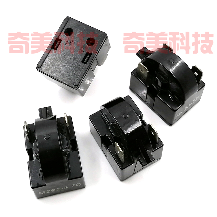 电冰箱冻柜压缩机马达PTC启动起动器1/2/3/4脚 4.7/12/15/22/33欧