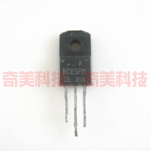 【原装拆机】BCR5PM-12L BCR5PM12L 塑封 双向可控硅 TO-220F封装
