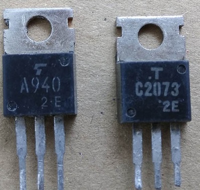 【原装拆机】A940 C2073 2SA940 2SC2073 功放推动对管 1对0.7元