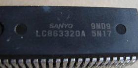 【原装拆机】电视机CPU芯片 LC863320A 5N17 彩电IC集成电路 配件