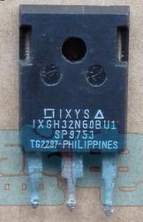 【原装拆机】IXGH32N60BU1 大功率MOS场效应管 600V 60A TO-247