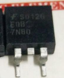 【全新原装】FQB7N80 贴片 MOS场效应管 电子元器件 TO-263封装