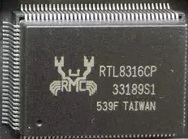 【全新原装】RTL8316BP RTL8316CP 网卡IC芯片 集成电路 QFP-128