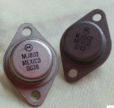 【原装拆机】MJ802 MJ4502 金封三极管 发烧音响音频对管 1对11元