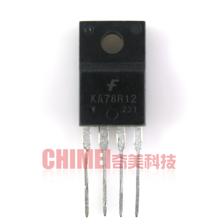 【原装拆机】KA78R12 四端稳压管 12V IC集成电路配件 电子元器件