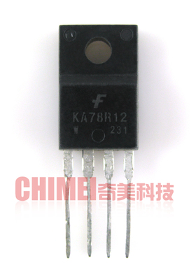 【原装拆机】KA78R12 四端稳压管 12V IC集成电路配件 电子元器件
