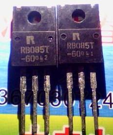 【原装拆机】RB085T RB085T-60 塑封 三极管 60V 10A 电子元器件