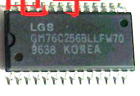 【全新原装】GM76C256BLLFW70 贴片28脚 存储器IC芯片 集成电路