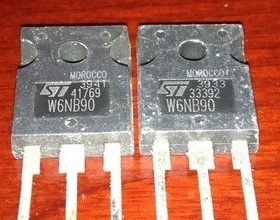 【原装拆机】W6NB90 STW6NB90 6N90 MOS场效应管 TO-247封装