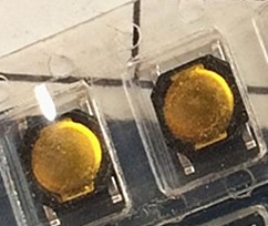 【全新】手机相机MP4微波炉按键 轻触微动薄膜开关 贴片4X4X0.8MM