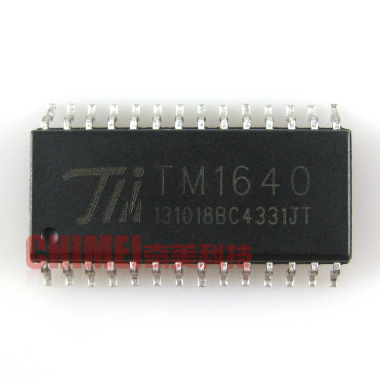 【全新原装】TM1640 16位8段LED驱动显示IC芯片 集成电路 零配件