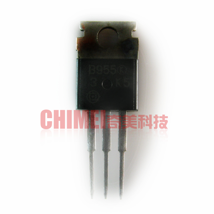 【原装拆机】B955 2SB955 三极管 带铁头 TO-220封装 电子元器件