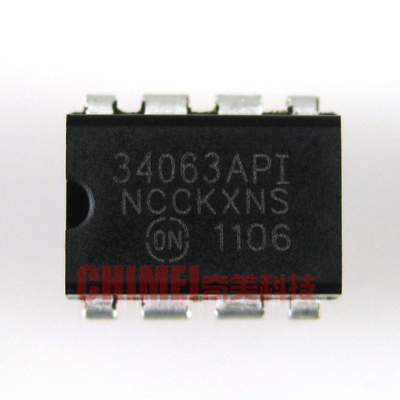 【全新原装】MC34063 MC34063AP1 直插8脚 直流开关调节器 1.2A