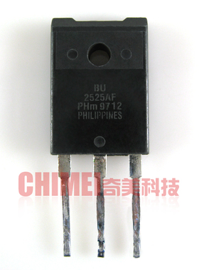 【原装拆机】BU2525AF 大功率行管 三极管 电子元器件 TO-3PF封装