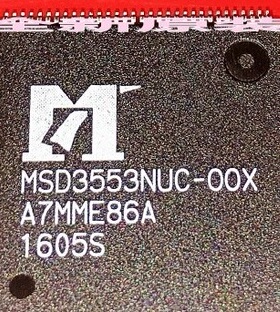 【全新原装】MSD3553NUC-00X MSD3553NUC-OOX 液晶屏IC芯片 QFP