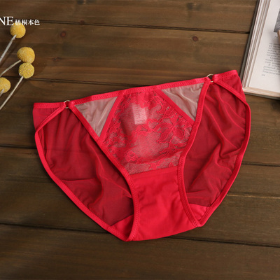 梧桐本色性感蕾丝内裤WK22225
