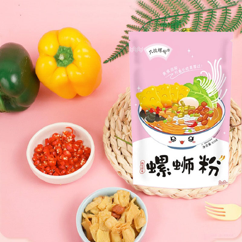 广西柳州特产螺蛳粉320g*5包袋装只投螺碗正宗螺狮粉水煮速食米粉