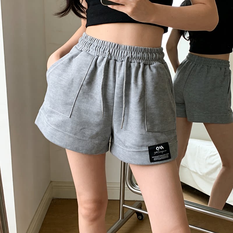 高腰显瘦运动短裤夏季ins