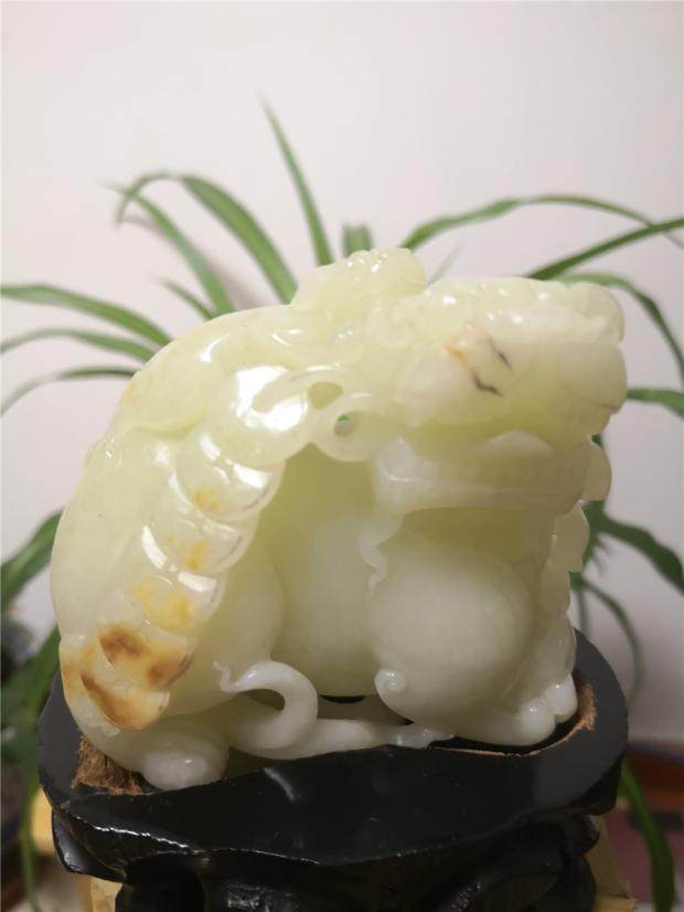 和田玉籽料貔貅摆件包邮