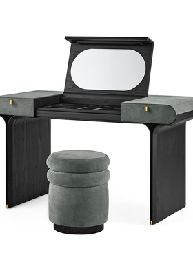 Gallotti&radice意式极简卧室梳妆台设计师化妆桌别墅家具定制