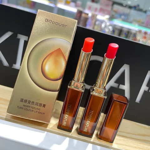 淡彩7040佩翘封面润唇膏橙色保湿变色温感粉色补水温变,美容护肤/美体/精油,润唇膏,淘宝优惠券,粉丝福利购,淘宝优惠卷
