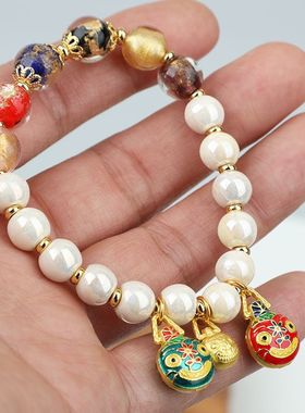 北京香灰琉璃手串手链