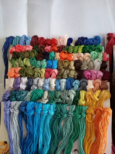 Cross -Stitch 100%All -cotton Line Line Line 6 -Share Share Sharing European -Style Bracelets