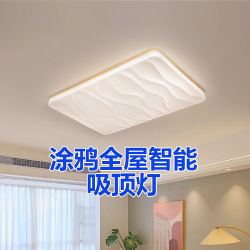 广域涂鸦智能全光谱护眼吸顶灯
