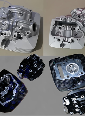 适用轻骑铃木悍骏GR150汽缸头摩托车外星人QS150-2发动机气缸头盖