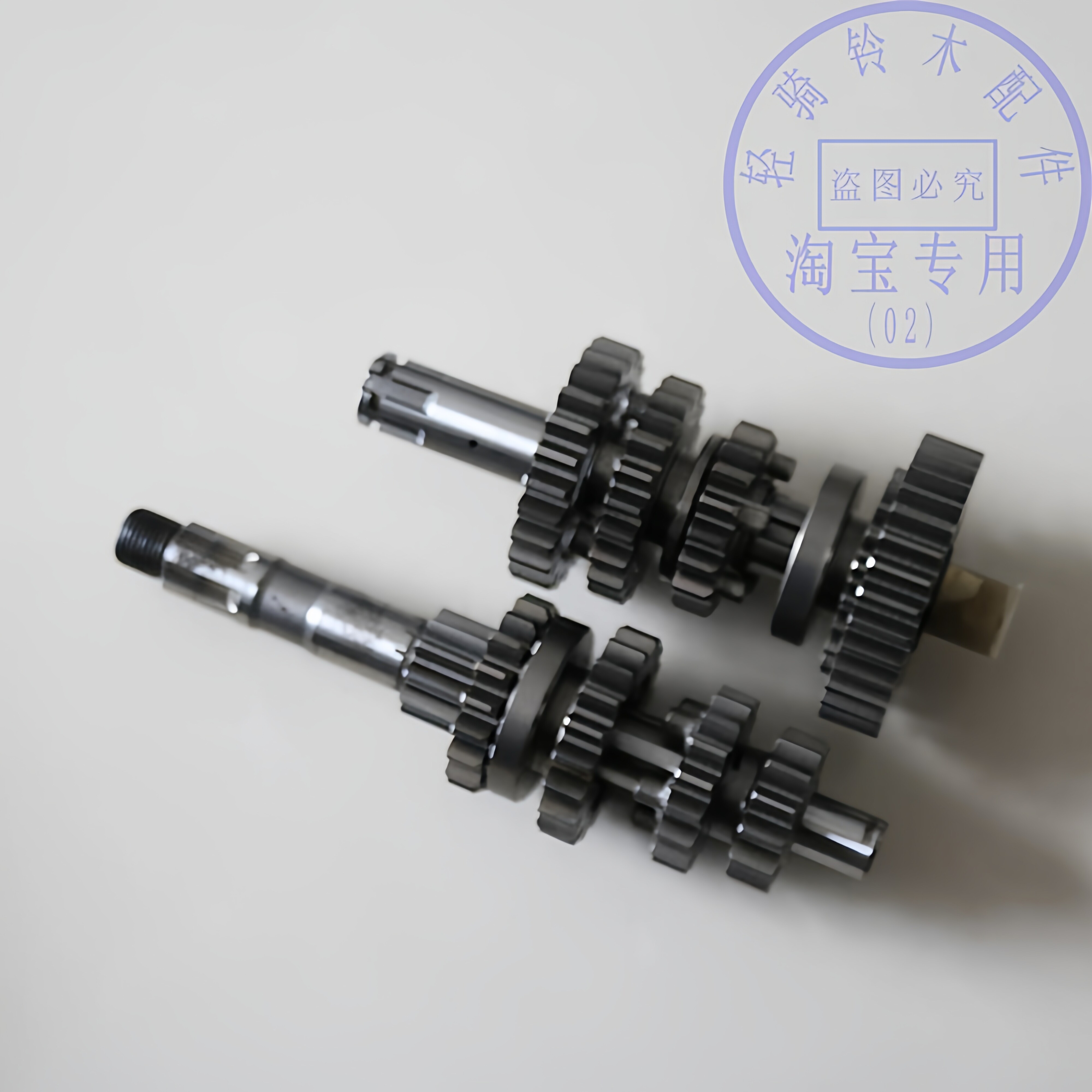 适用铃木骏驰GT125主副轴齿轮QS125-5ABEF副轴摩托车变档齿轮总成
