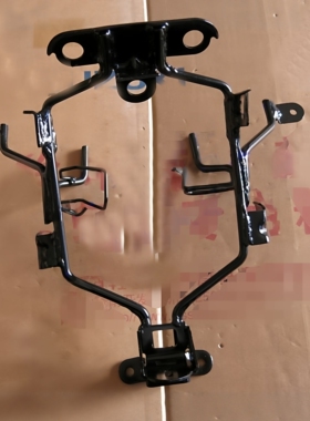 适用轻骑铃木悍骏GR150大灯支架摩托车配件导流罩支架前照灯笼子