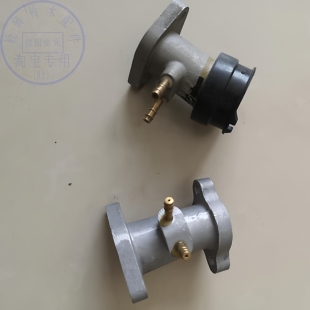 适用铃木骏驰GT125X化油器进气管摩托车配件QS125-5ABEG铝前接口